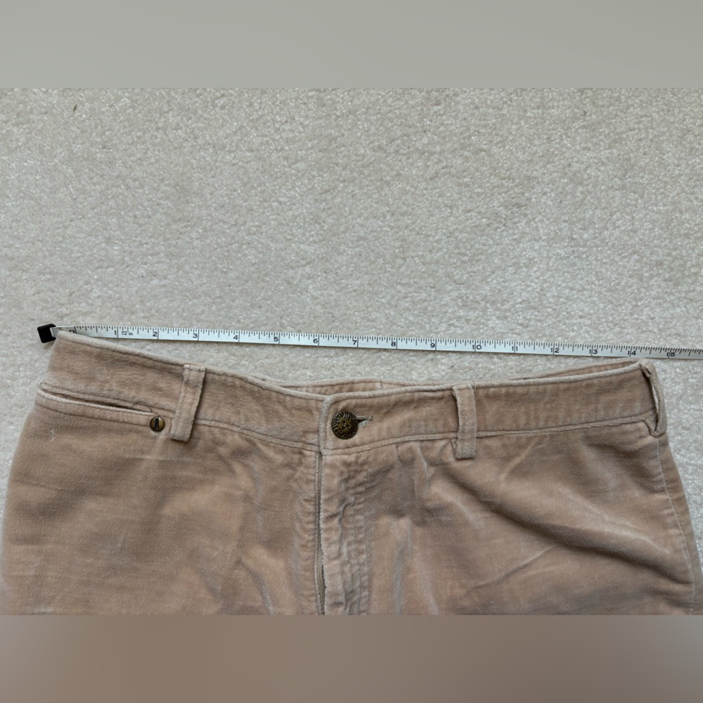 Anne Klein Faux Suede Women's Pants Velvet Pants No Size Velour Dress Pants - Picture 6 of 9